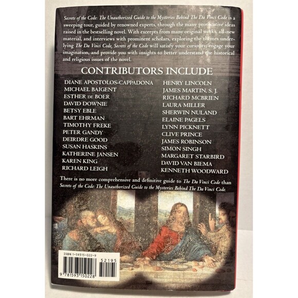 Secrets of the Code The Unauthorized Guide to the DaVinci Code 1st Edition 2004 - Picture 2 of 11